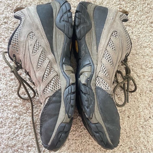 Merrell Mesa Ventilator II Hiking Shoes Mens US 10 Black Taupe Outdoors - Picture 4 of 6